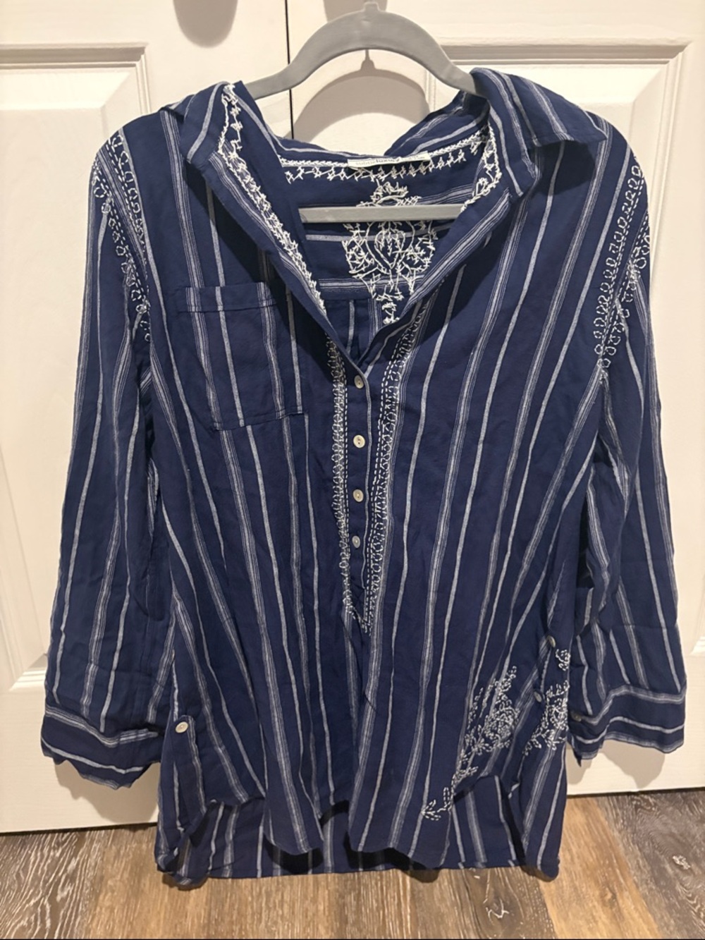 Subtle Luxury Stripped Boyfriend Shirt